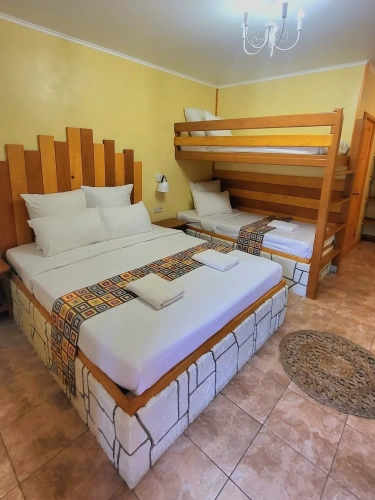Superior Quadruple room with balcony and with view