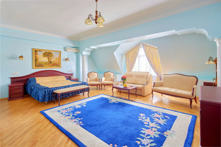 Двухместный номер Deluxe двуспальная кровать