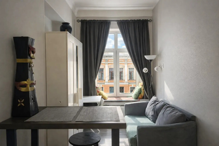 Фотография номера квартиры Апартаменты Вдохновение с видом на Петербург