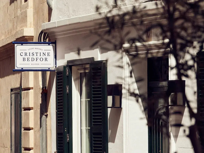 Cristine Bedfor Mahón Boutique Hotel