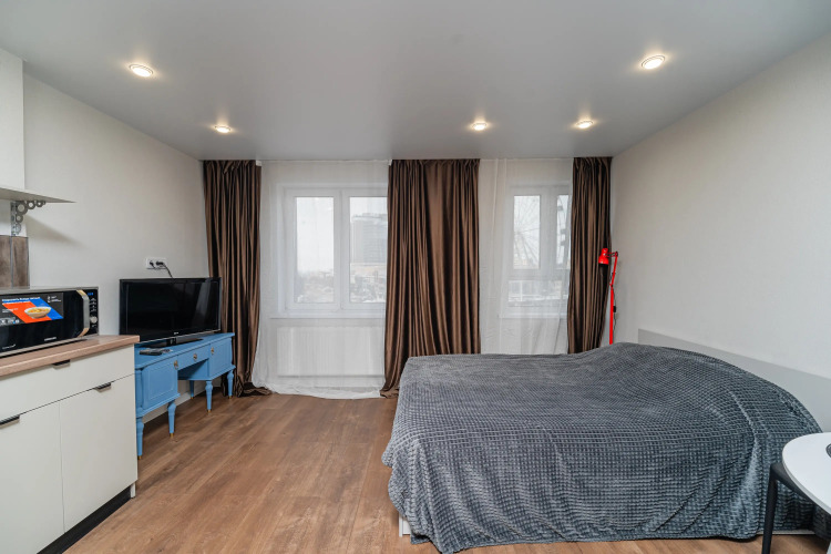 Фотография номера квартиры Квартира Уютная студия в ЖК Элементум