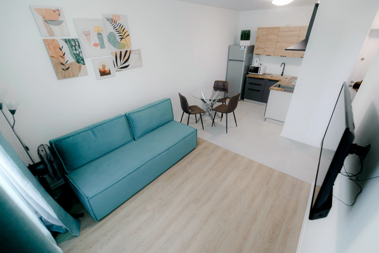 Фотография номера квартиры Квартира Свежая Евро Двухкомнатная в Новом Жк