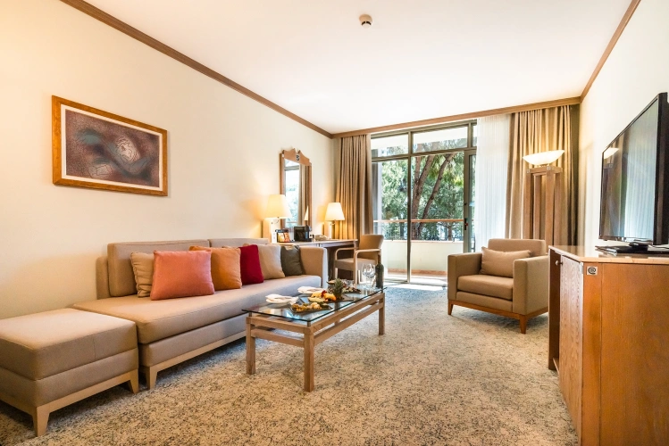 Double Suite with balcony and with garden view
