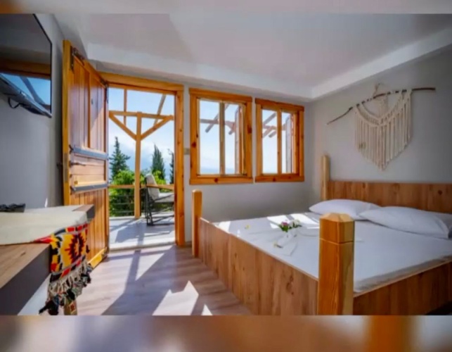 Standard Double room with balcony and with view