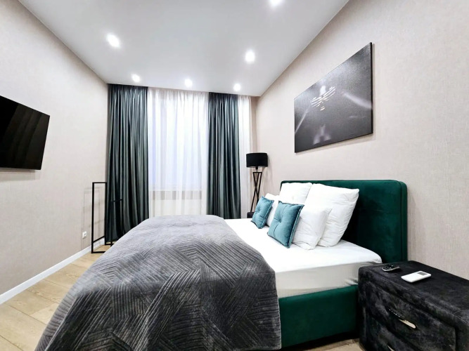 Фотография номера квартиры Апартаменты Центр, парковая зона, новый дом, охраняемая парковка, Колибри#24