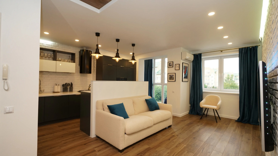 Фотография номера квартиры Апартаменты Яхта Парус