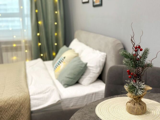 Фотография номера квартиры Квартира Студия Tropic Time на Дружбе рядом со Спа-комплексом Море-парк