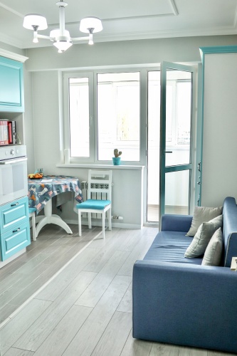 Double Apartment with balcony and with view