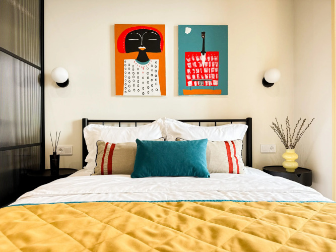 Фотография номера квартиры Апартаменты Солнечная Студия в Алматы