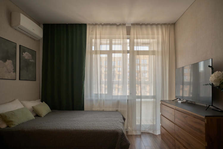 Фотография номера квартиры Квартира уютная студия в ЖК Яблоневый