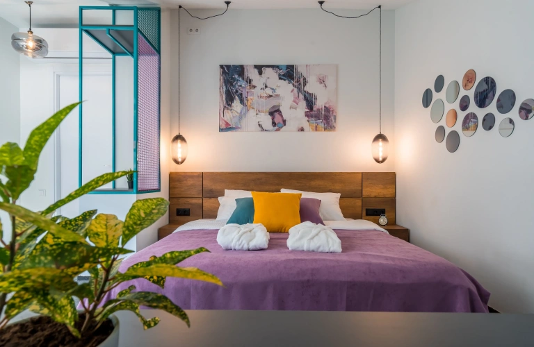 Deluxe Attic room with view
