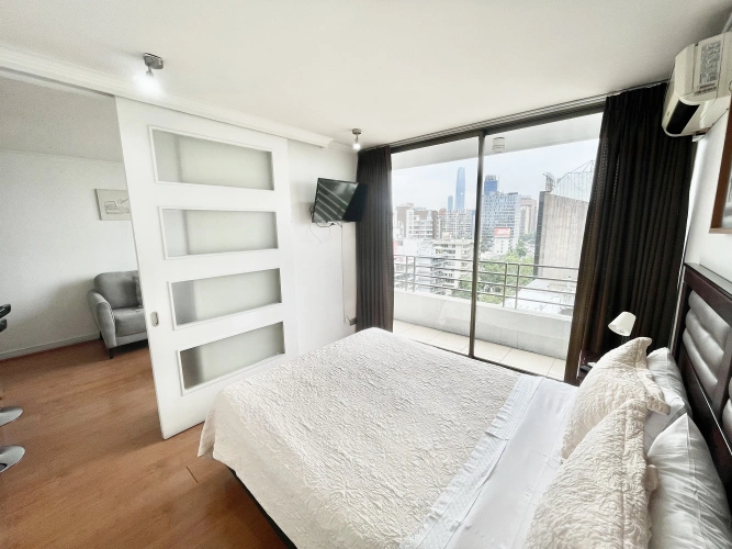 Double Apartment with balcony and with city view