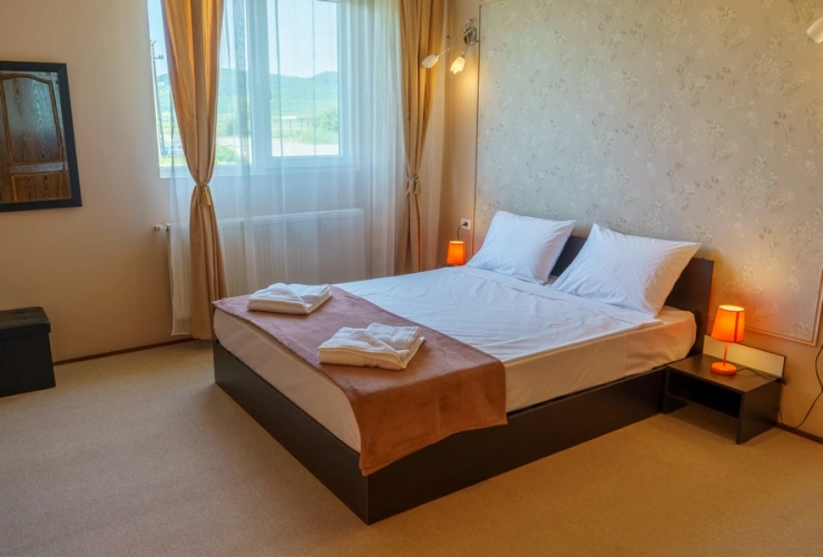 Standard Double room with balcony and with view