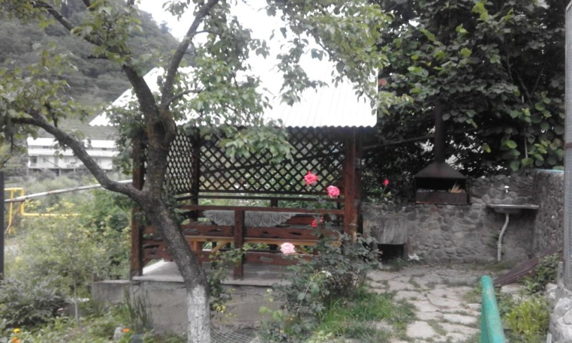 Outside