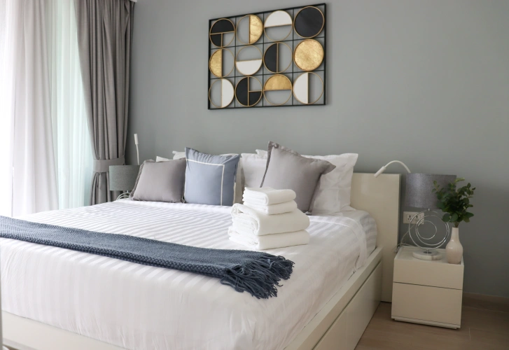 1 Bedroom Double Apartment with balcony and with lake view
