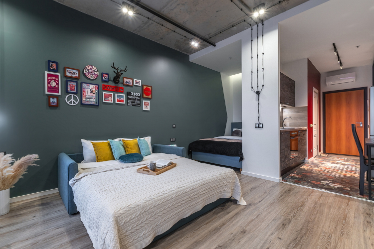 Фотография номера квартиры Апартаменты 269 Art Aparts на Ходынском бульваре 2