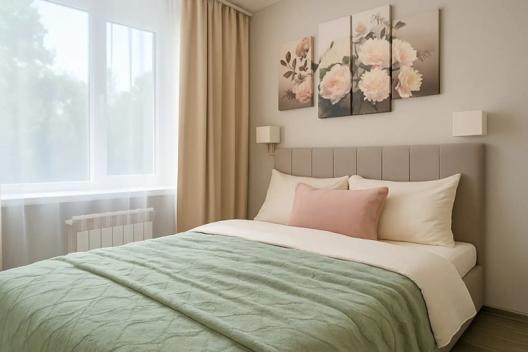 Фотография номера квартиры Квартира Студия Фисташка возле Дворца СпортаLiberty City