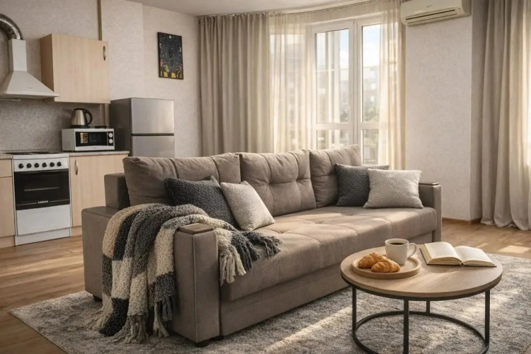 Фотография номера квартиры Квартира Студия Под небом Сталинграда