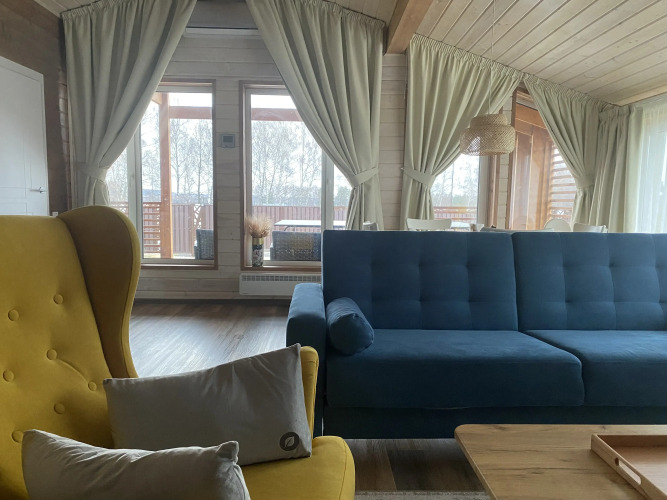 Фотография номера Коттеджа Частный дом комфортный со столом для пинг-понга и батутом