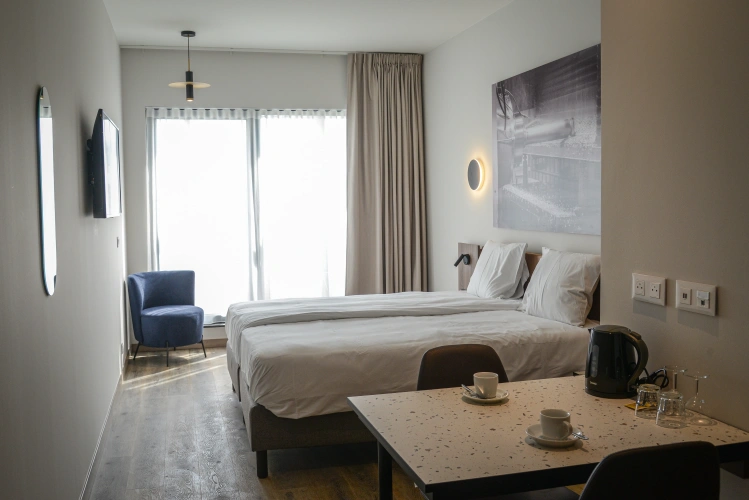 Deluxe Twin room with balcony
