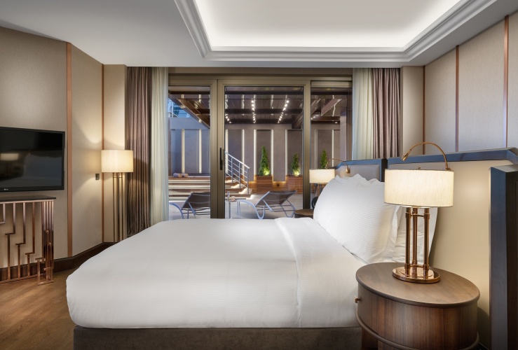 Presidential with Terrace Suite with Bosphorus view