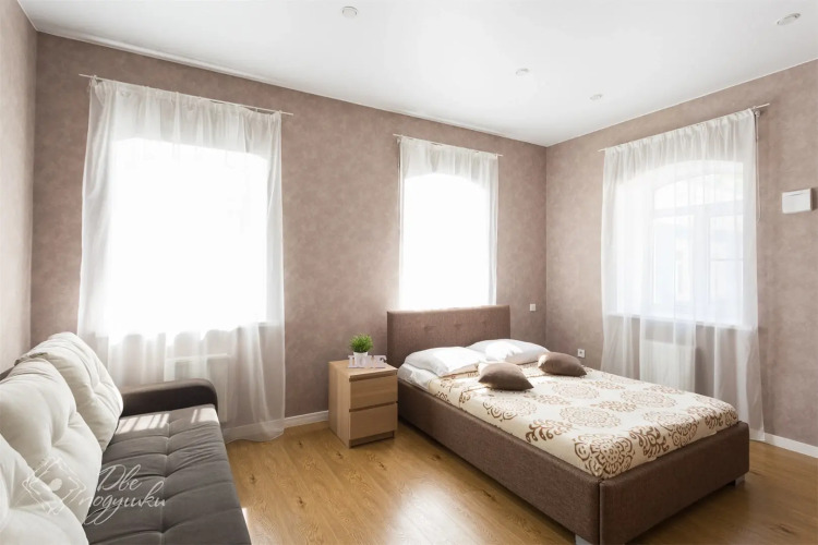 Фотография номера квартиры Dve Podushki Na Pobedyi 48 Apartments