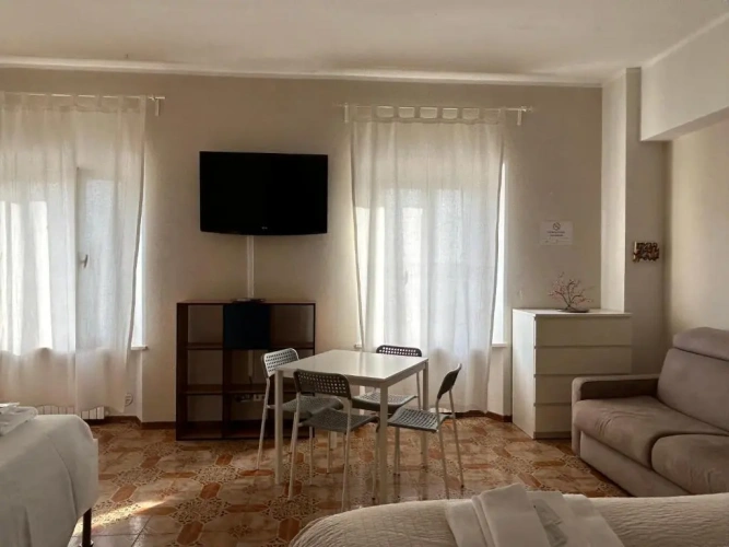 Studio with city view