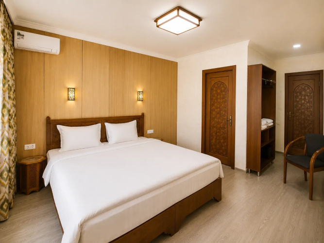Standard Double Family room with courtyard view