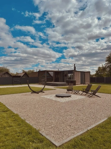Outside