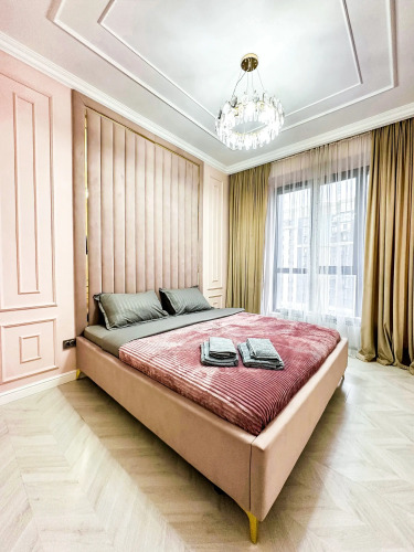 Фотография номера квартиры Квартира Лучшие Апартаменты Алматы Рядом ТРЦ Мега Алматы 223