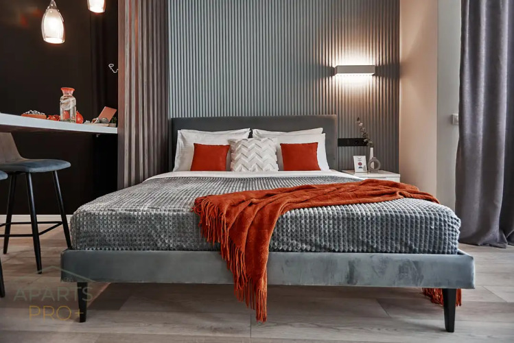 Фотография номера квартиры Квартира Стильная Видовая Студия у Волги ул. Ново Садовая 106Г1к