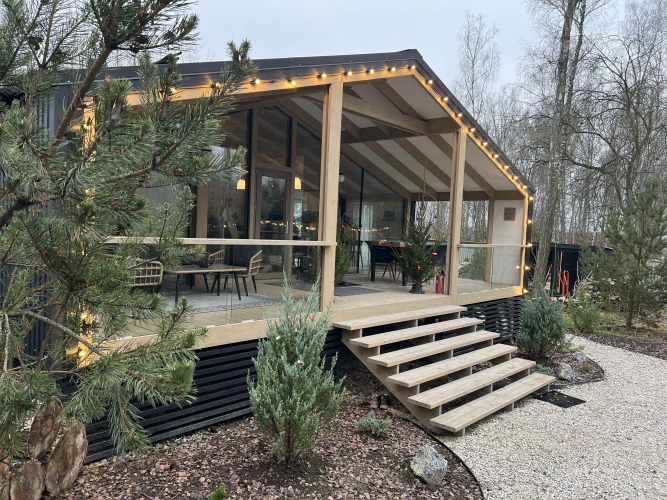 Фотография номера Коттеджа Частный дом Уютный дом в окружении леса