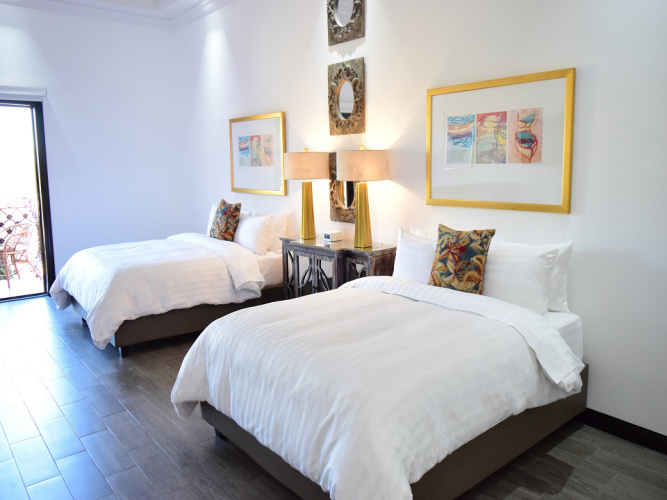 Standard Quadruple room with balcony