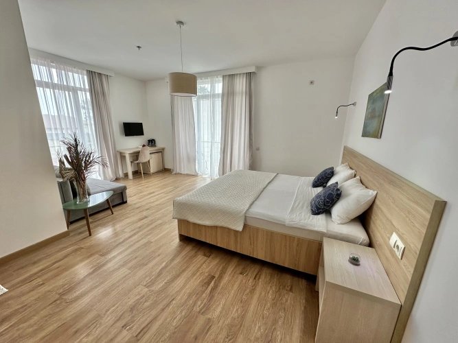 Double Junior Suite with balcony and with view