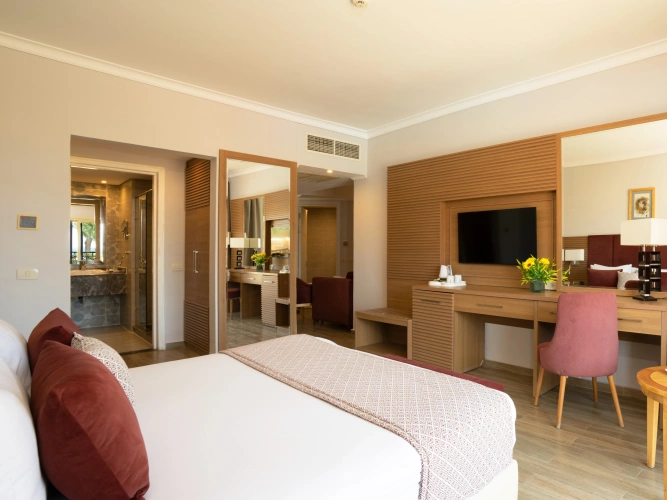 Double Junior Suite with balcony and with view