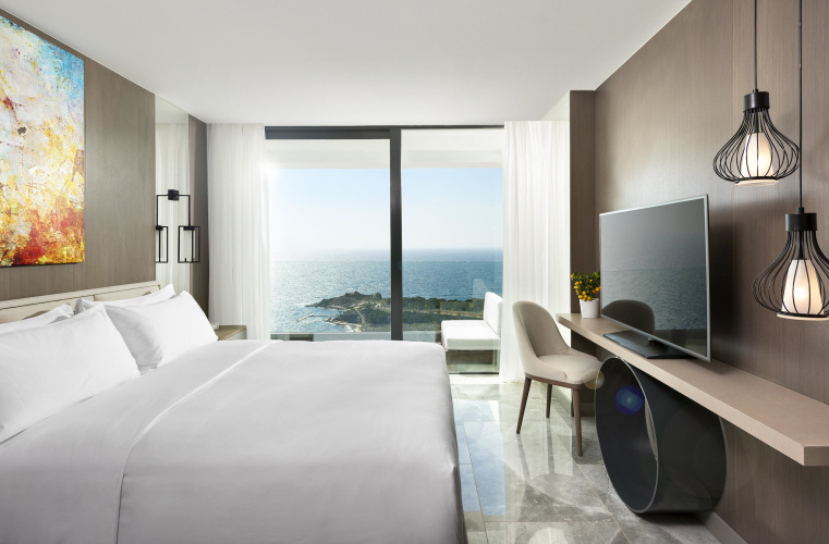 Panorama Double room with balcony and with sea view