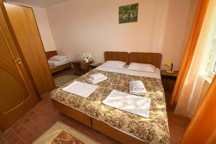 Standard Triple room beachfront