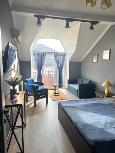 Фотография номера квартиры Квартира Дизайнерская 1-комнатная с великолепным видом на Машук