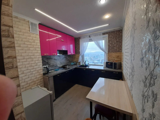 Фотография номера квартиры Апартаменты с 2 комнатами с отличным ремонтом и видом на город (КВАРТИРА51)