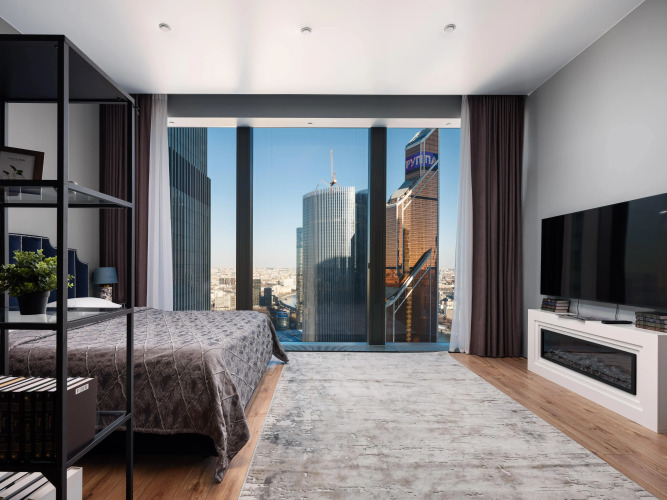 Фотография номера квартиры Апартаменты Neva City 43 этаж