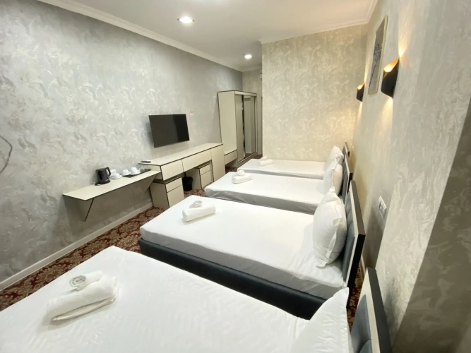 Superior Quadruple room with balcony and with view
