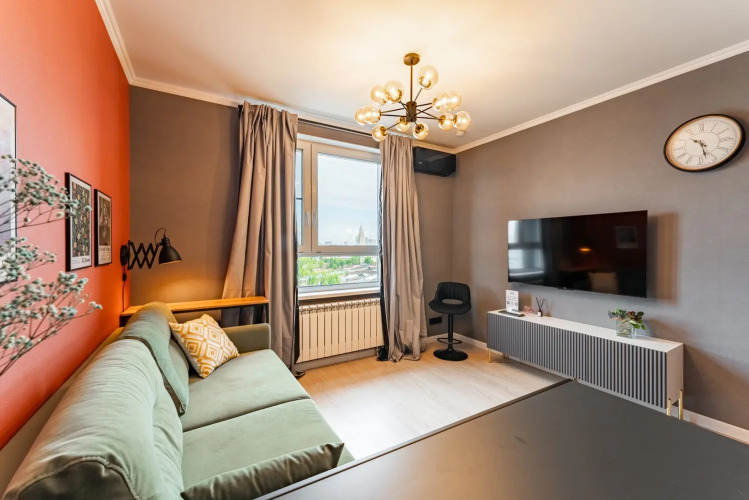 Фотография номера квартиры Апартаменты ApartPro Delux на Пресне