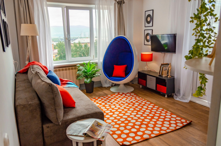 Фотография номера квартиры Квартира Стильная в Центре Красноярска