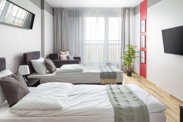 Apartment with city view