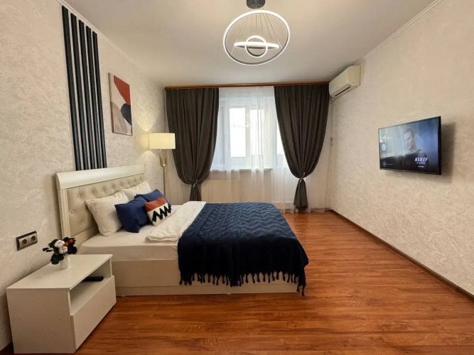 Фотография номера квартиры Апартаменты Ассорти, уютные однокомнатные апартаменты на 11 этаже с видом на реку "Обь" Комфорт и чистота Бесконтактный заезд 24/7