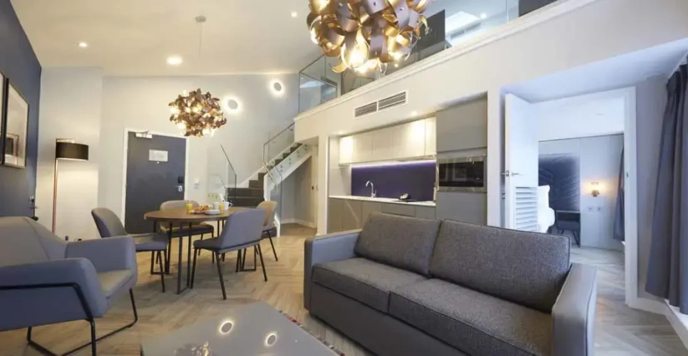 2 Bedrooms Loft Double Suite with balcony and with river view