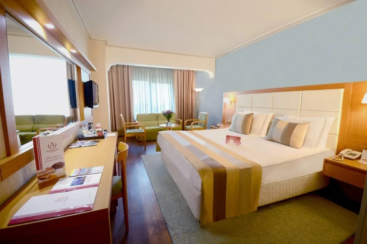 Deluxe Double Family room with city view
