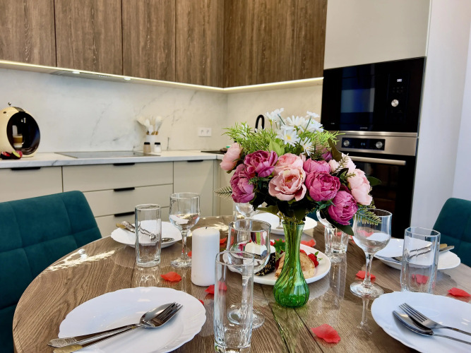 Фотография номера квартиры Апартаменты семейные ВыДома в ЖК CityLife в центре города