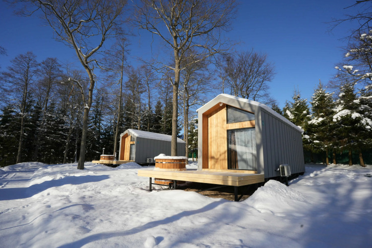 Фотография номера квартиры База отдыха Комплекс апартаментов ЭкоPort на Отрадном