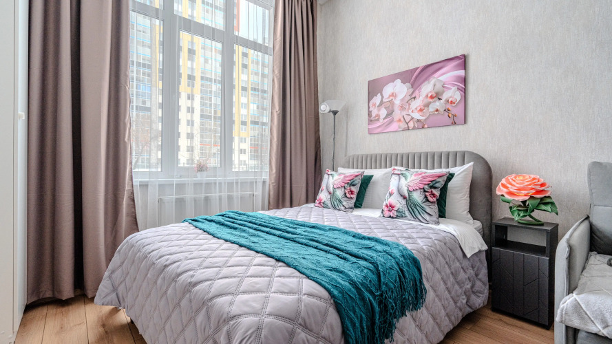 Фотография номера квартиры Апартаменты Стильные в ЖК Цветочный